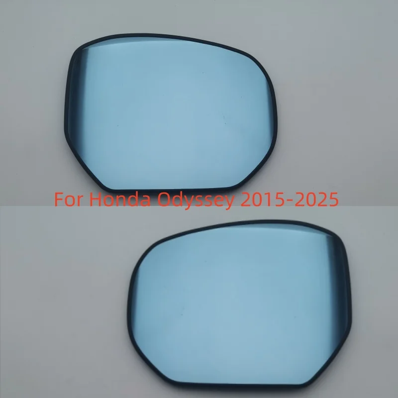 For Honda Odyssey 2015-2025 Car Accessories Rearview Mirrors Glass Outside Door Side Mirror Blue Glass Lens with Heating