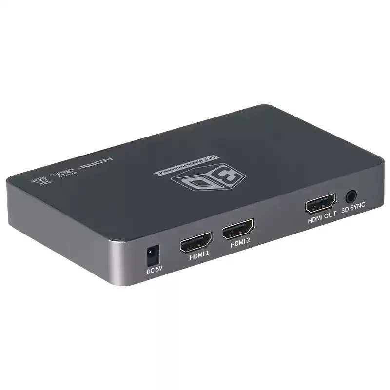 brand-new 2D to 3D video converter DLP projection 720P120HZ 3D TV VR left and right top and bottom formats