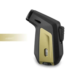 Large capacity Outdoor Windproof gas butane lighter 360 ° Ignition Turch Blue Flame Jet Cycle Use Bbq Cigar Listers Tool 10 Main Sales Lighting Barbecue - №9