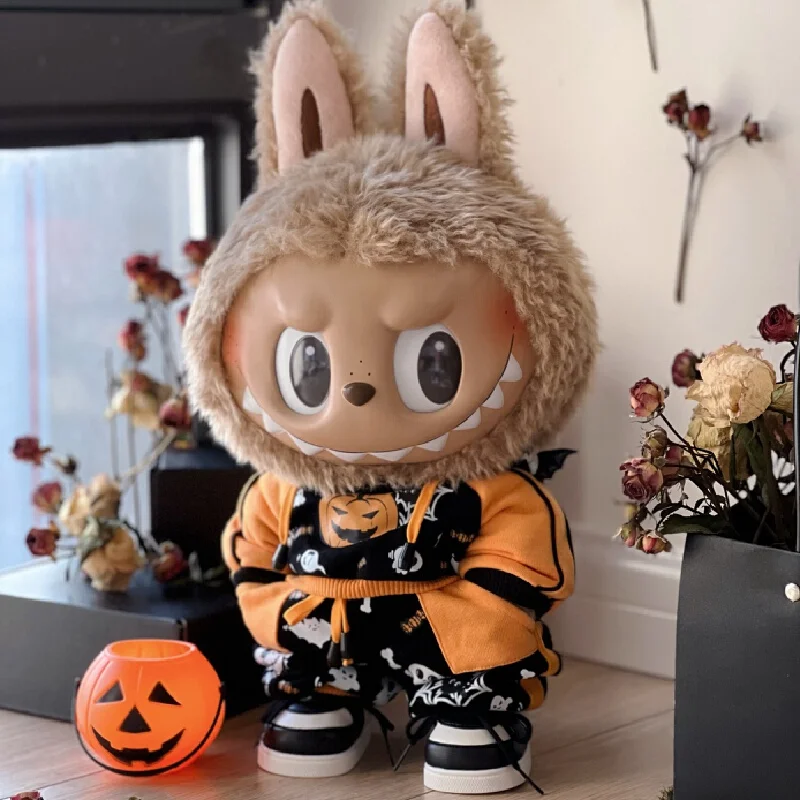 

【Пи и Цзы 】 Набор виниловых кукол Labubu Little Devil, 38 см/40 см, замена ткани