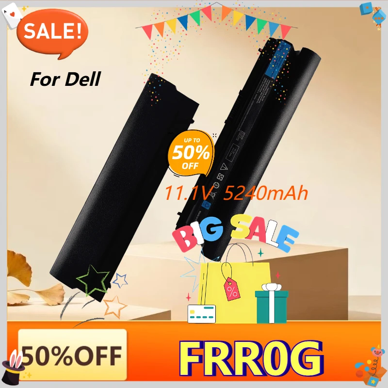 FRR0G New Laptop Battery for Dell Latitude E6120 E6230 E6220 E6430S E6320 E6330 V7M6R WJ38 7FF1K TPHRG 11HYV 3W2YX 5X317 RFJMW