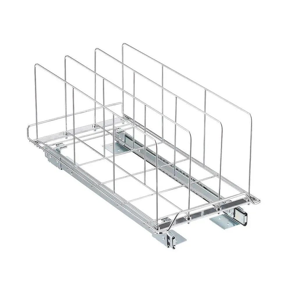 

Chrome Roll-Out Bakeware Organizer organizer kitchen