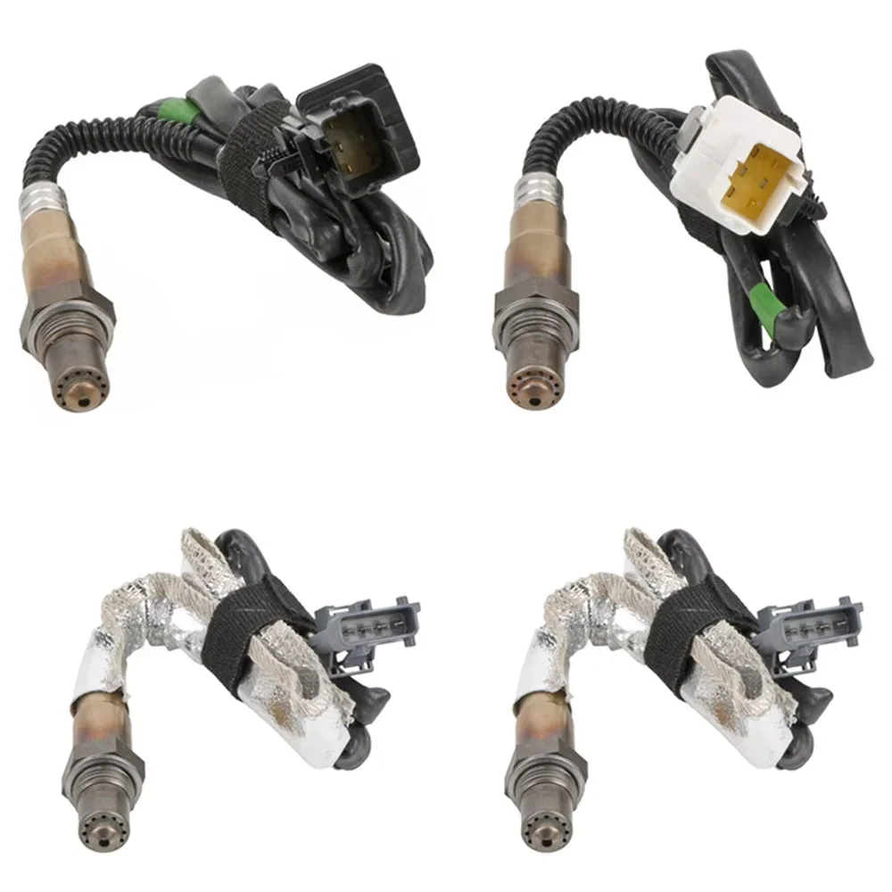 4pcs 30637520 30637521 30637519 8670279 Front & Rear Lambda Probe Oxygen O2 Sensor Fit for Volvo S80 XC90 2.9 3.0 T6 2001-2006