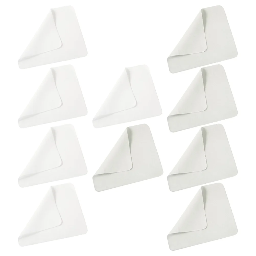 10 Stuks Microfiber Brilpoetsdoekje Hoogwaardige Fijne Vezel Ruitenwissers Multifunctionele Doekjes Voor Brillen Glas Camera Lens cel