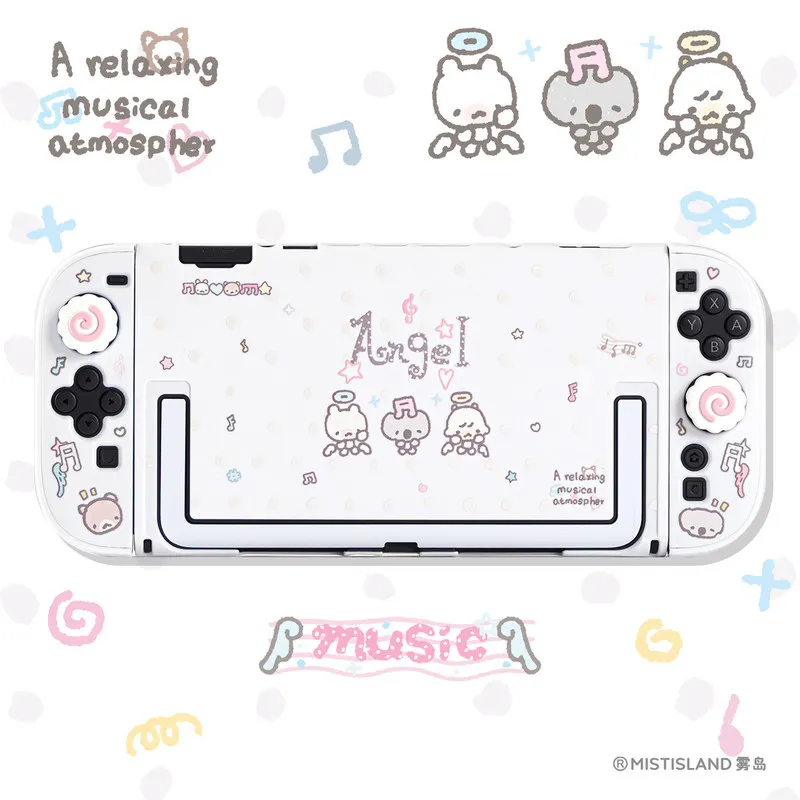 

Original Design Switch 2 Protective Shell, Note Sea Cute Cat Customization Ns2 Protective Shell, Anime Game Peripheral
