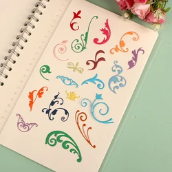 DUOFEN METAL CUTTING DIES European Flourish ornament decorative elements collection stencil DIY Scrapbook Paper Album 2023 new
