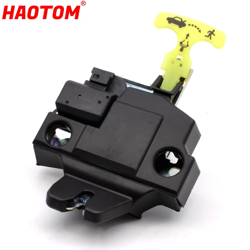 Car Trunk Lid Latch Lock Assembly for 2007 2008 2009 2010 2011 2012 Toyota Yaris Base 1.5L 64610-52100