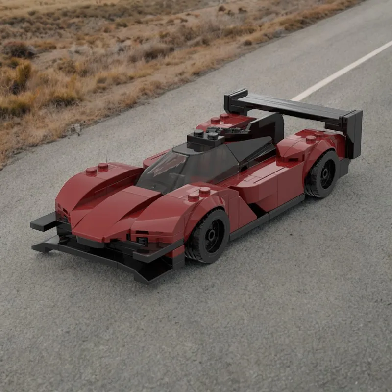 

256 шт. Moc Speed Champion Mazdases RT24-P 12h Sebring Winner, строительные блоки, игрушки, детский подарок на день рождения для развития творчества