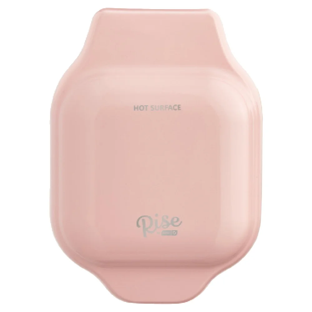 Coração mini waffle maker antiaderente compacto aparelho de cozinha waffles hash browns cozimento rápido fácil limpo ideal crianças presentes