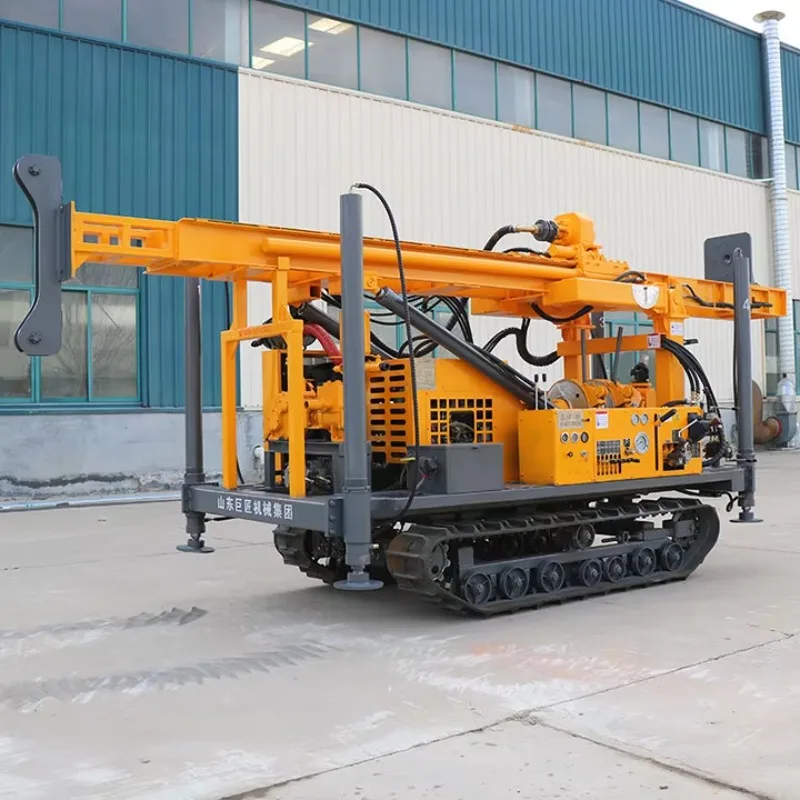 Crawler-type Top Drive Diesel-Powered High Efficiency Rock Exploration Core Drill Professional Vertical Shaft Core Drilling Rig