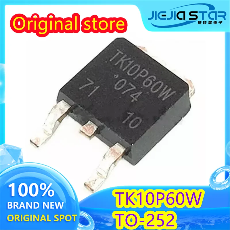 (4/40 pieces) TK10P60W 10P60 N-channel 9.7A 600V field effect tube TO-252 new original fast delivery