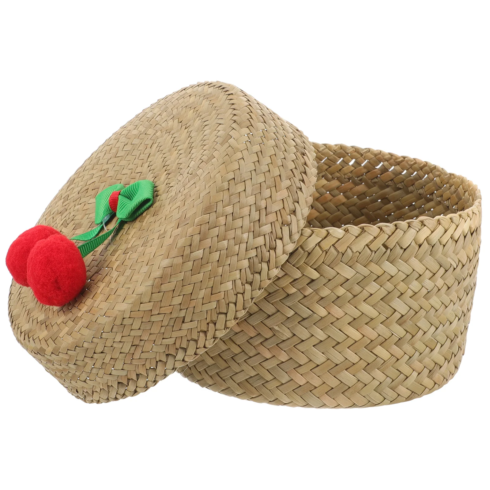 

Woven Flower Basket Natural Rattan Storage Basket For Home Decor Wedding Party Snack Fruit Organizer Multipurpose Handmade Mini