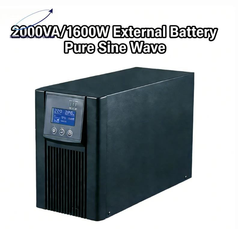 

For C2KS Smart UPS 2KVA 1600W 220V Uninterruptible Power Supply External Battery Backup Surge Protection Stable Output for PC