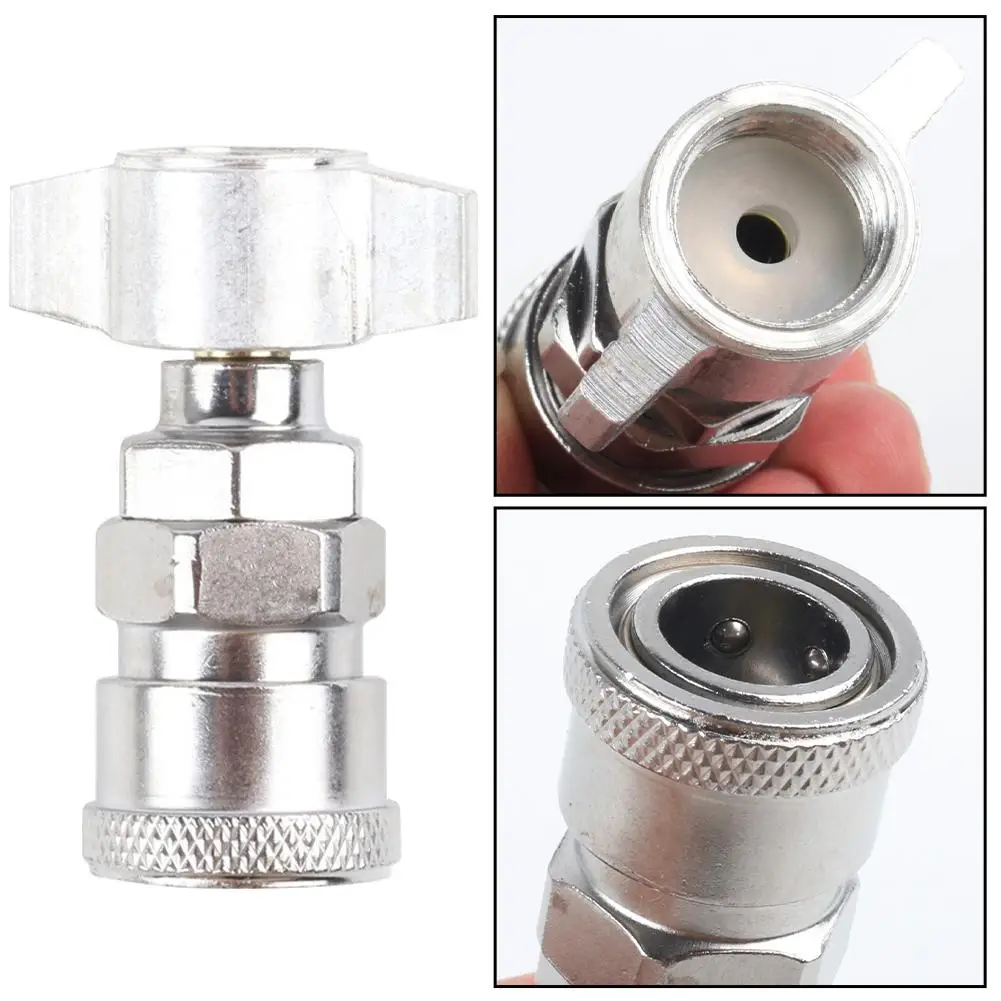 Caminhão Poeira Gun Air Tank Connector, Straight Connect Cotovelo, Conector integrado, Novo, 1 conjunto, 2024