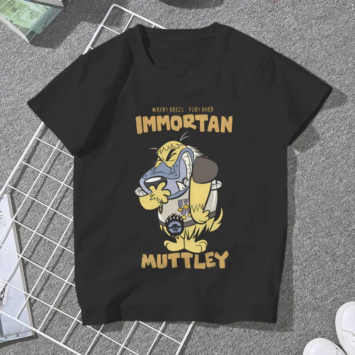 Graphic TShirt For Girls Muttley Wacky Races Y2k Tees Fashion Ladies Polyester T Shirt Basic Graphic