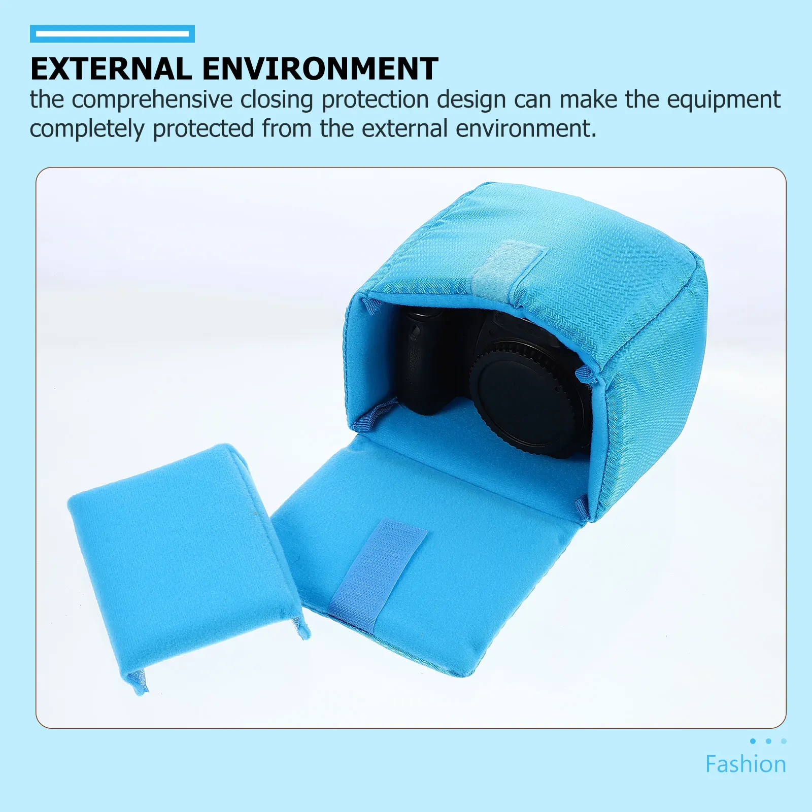 

Waterproof Shockproof Polyester Lens Pouch Bag Camera Lens Case Protective Padding Dslr Accessories Storage Travel