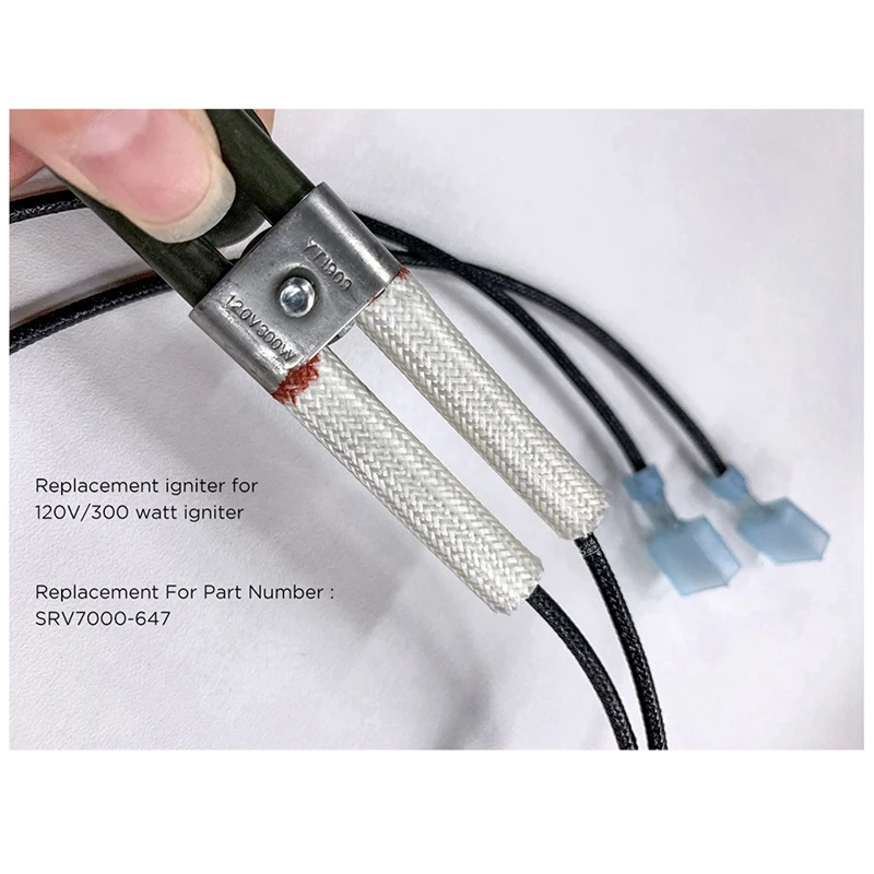 Piezas de encendedor de chimenea MAKE-Pellet Stove Quadrafire SRV7000-647 Encendedor de repuesto