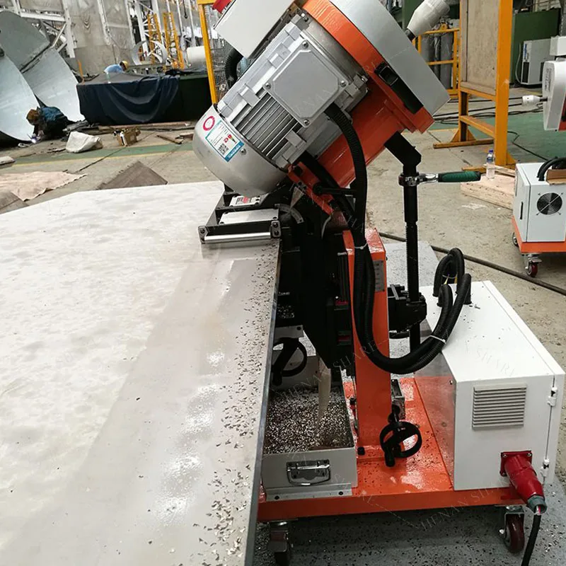 Automatic Plate Beveling Sheet Metal Chamfering Milling Bevelling Machine for Plate