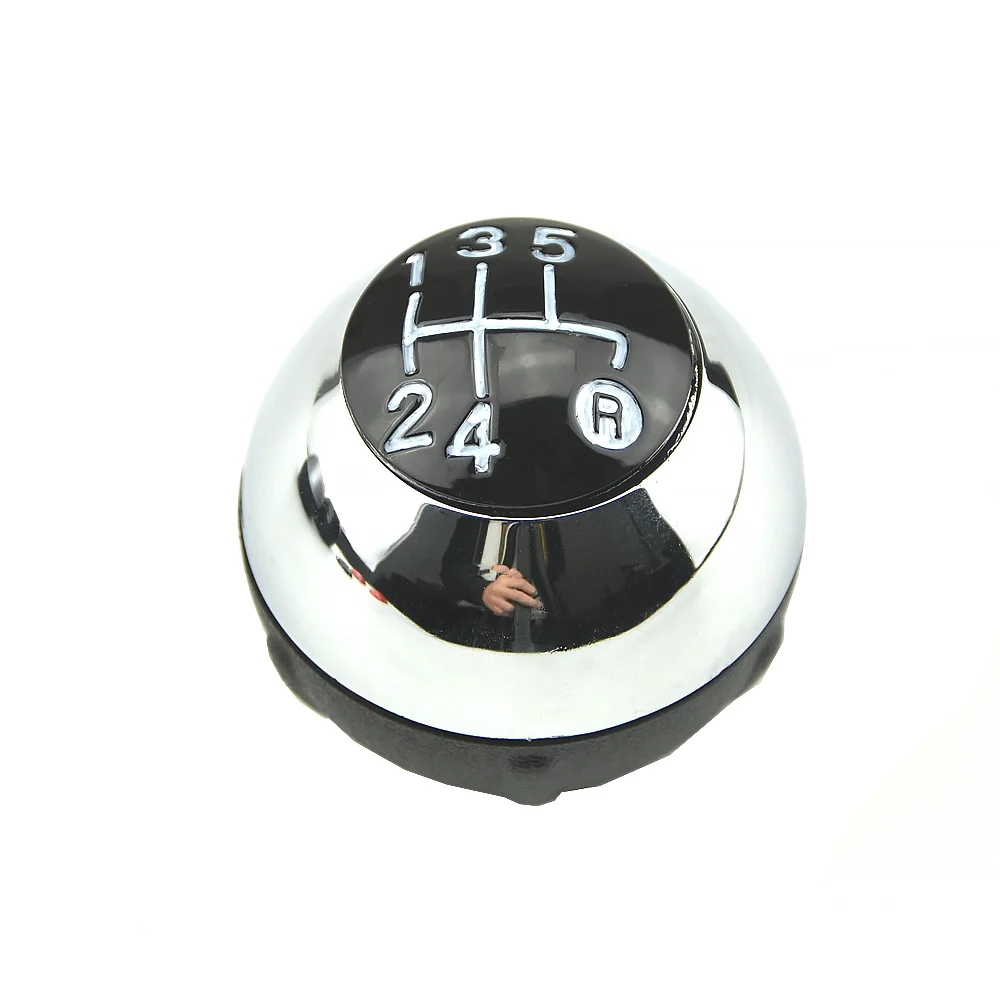 5/6 Speed Gear Shift Knob Anniversary Chrome Fit For Fiat 500 2012-2018 2017-500C ﻿ 2014-500 Cult