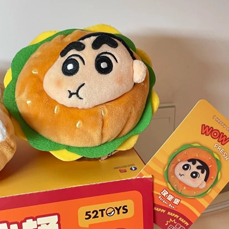 

52toys Genuine Crayon Shin Chan All Happy Bucket Series Blind Box Cute Doll Decoration Room Decoration Birthday Surprise Gift