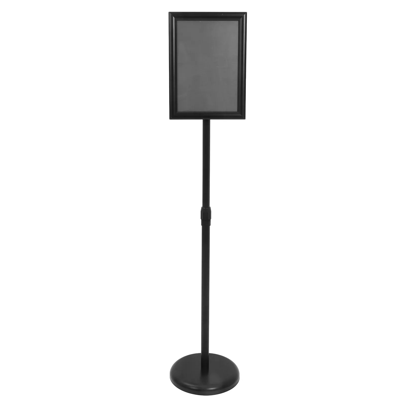 A4 Floor Standing Poster Holder Stainless Steel Sign Stand Stable Portable Display Rack Easy Installation