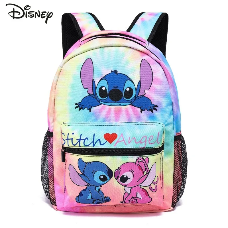 Disney Stitch Backpack Large Capacity Adjustable Shoulder Strap Multifunctional Laptop Bag Outdoor Sports Gifts Daily Commuting