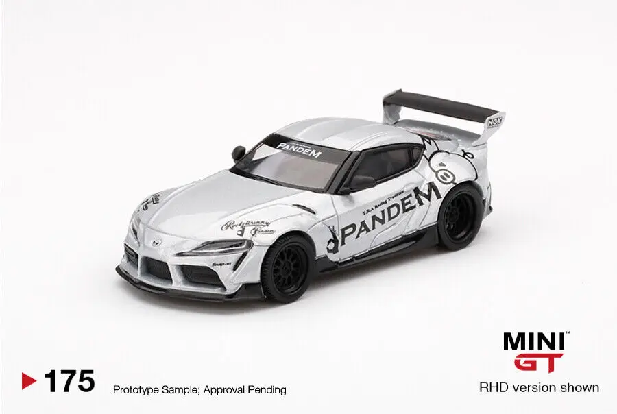 MINIGT 1:64 GR Supra pandem Collector Edition Metal Model