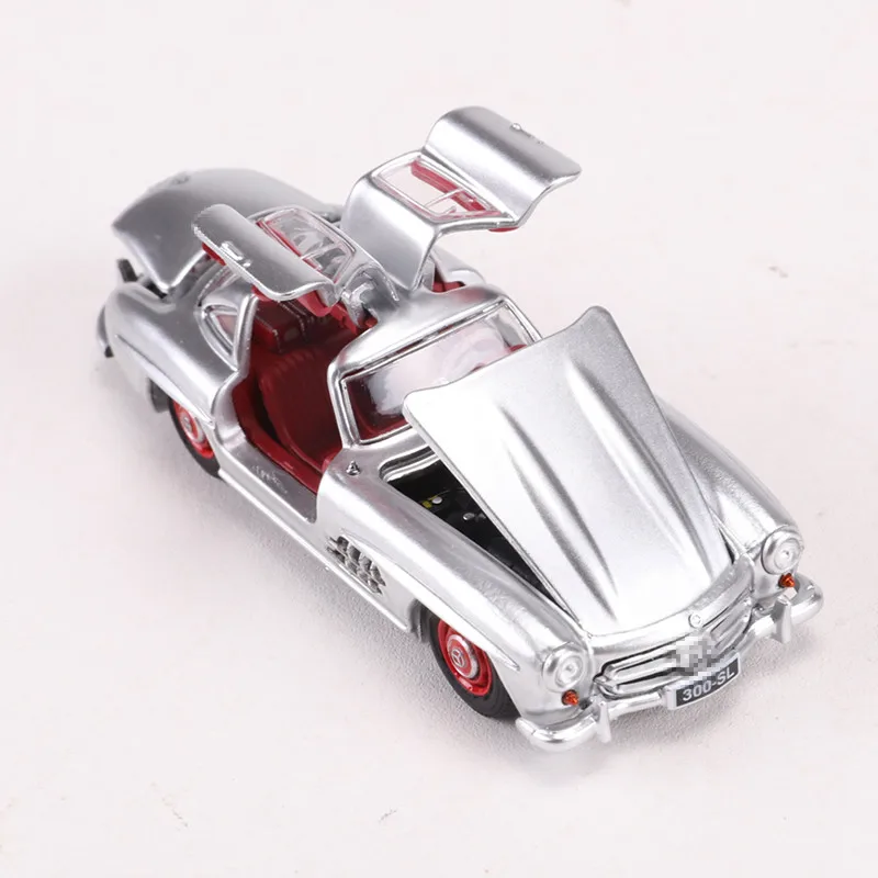 LF 1:64 Ben-chi 300SL Gull Wing Gate Alloy Simulation Model Car