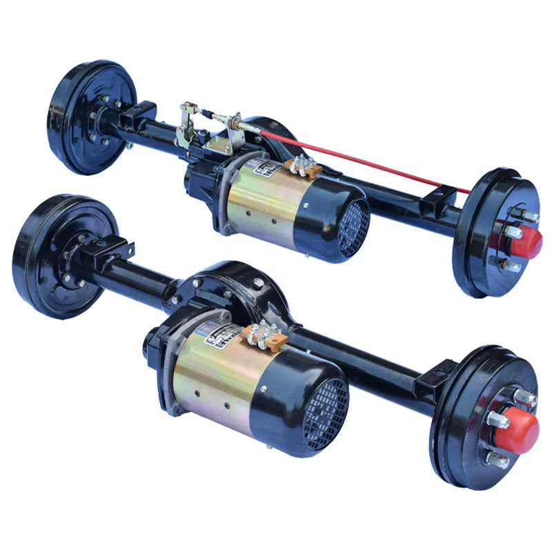 

Moving tricycle rear axle assembly modified high and low gear load brushed motor brushless motor