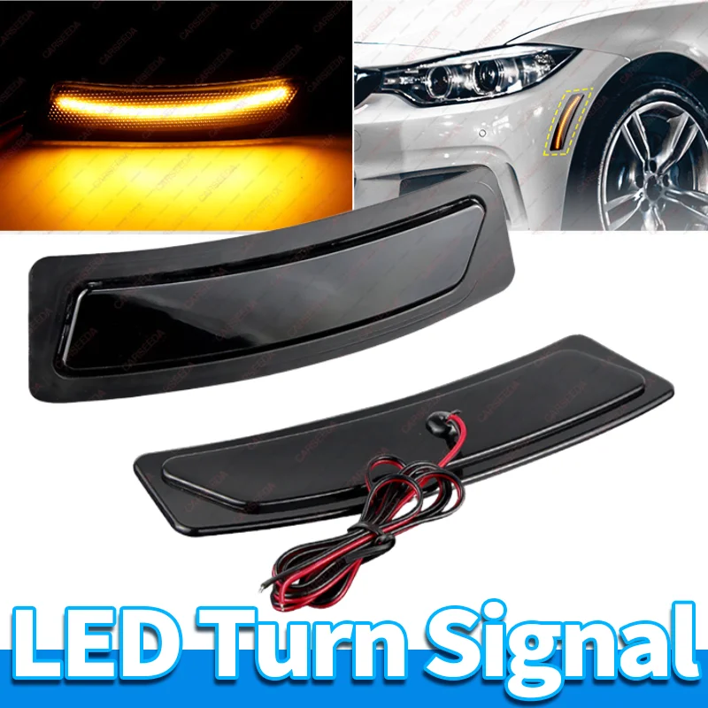 

LED Dynamic Sequential Side Marker Light FOR BMW 3 Series F30 Wagon F31 320i 328i 328d 330i 340i XDrive 330e Sedan 63147847205