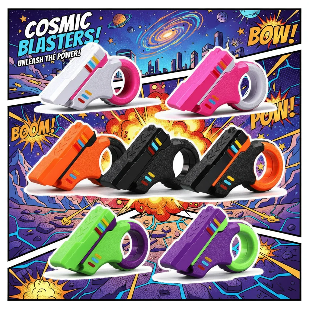 3D Printed Rotary Finger Sliders Fidget Toy Ratchet Office Pressure Relief Fidget Toy with Fingertip Textured Design for Stress