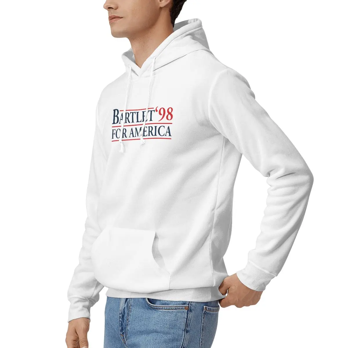 بارتليت لأمريكا هوديس الرجال النساء عارضة البلوز البلوز أزياء طويلة الأكمام الملابس الخريف الشتاء