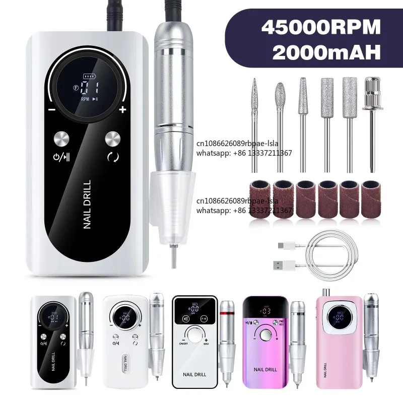Cross-border finger polisher, high-speed electric nail polisher, quick grinding