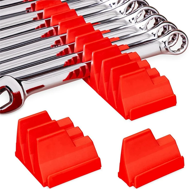 2025 New 4Set Magnetic Modular Wrench Organizers For Tool Drawers - Wrench Rack, Tool Storage Holder,Wrench Storage Bracket