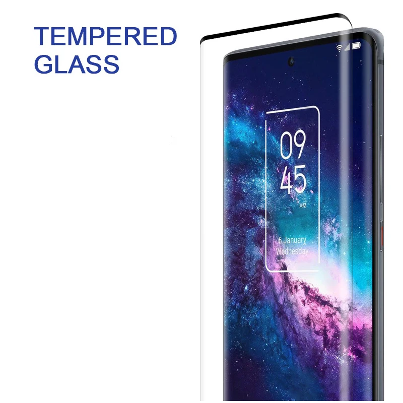 3d curved tempered glass for tcl 20 pro 5g full cover 9h film safety shield screen protector on the for tcl 20 pro 5g saver