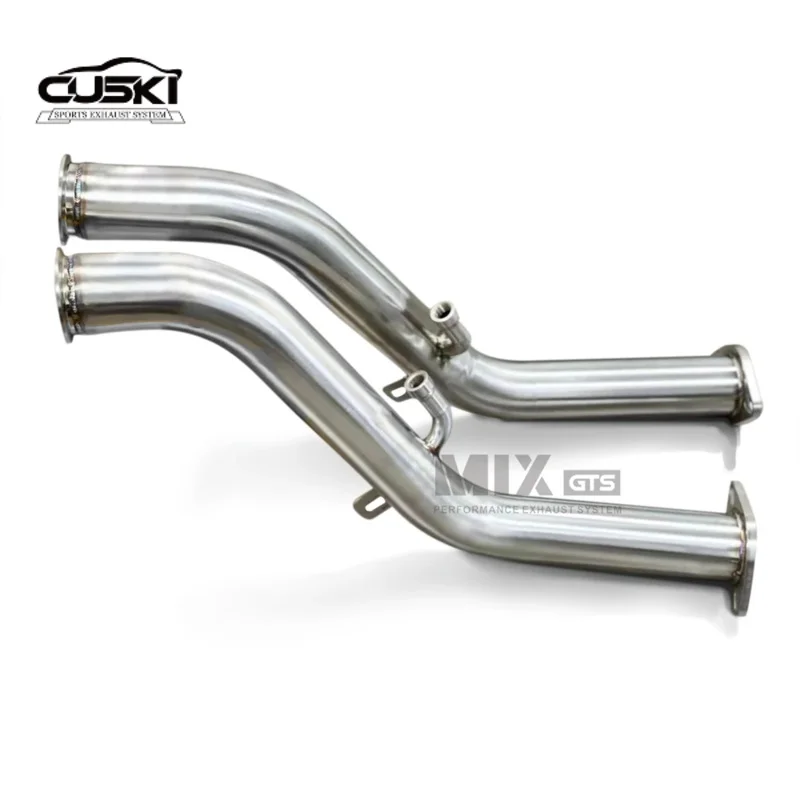 High Performance Exhaust System for Infiniti Q50 Q60 3.0T 2014-2019 quality Stainless Steel Exhaust Modification Increased power