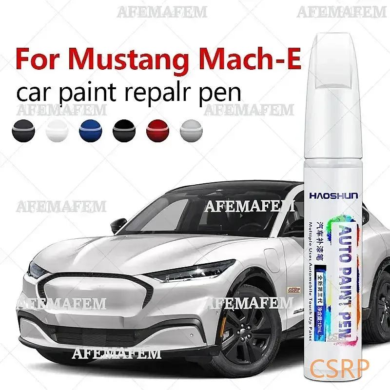 Car Paint Repair Pen Touch Up Scratch Remover DIY Auto Accessories Black White Blue Silver For Ford Mustang Mach-E 2020-2025 CDX