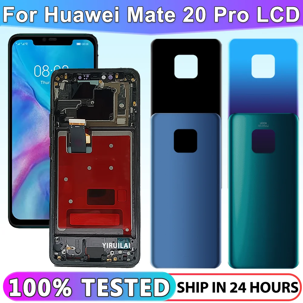 6.3” TFT For Huawei Mate 20 Pro LCD Display Touch Screen Digitizer Assembly For Huawei Mate20 Pro LYA-L09 LYA-L29 LYA-AL00 LCD