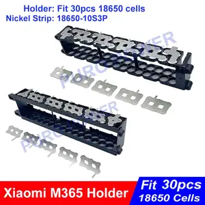 Bilashmart 10S 3P Holder Nickel Strip Fit 30 18650 Cells 10S3P Xiaomi M365 Support 10S20A BMS DIY 36V E Scooter E Bike Battery Pack