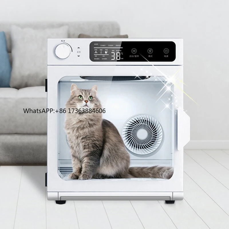 

1100W Pet Dryer Box 54L Silent Sterilize Pet Dryer Machine Grooming Short Long Hair Cats Dryers Professional Dogs Supplies