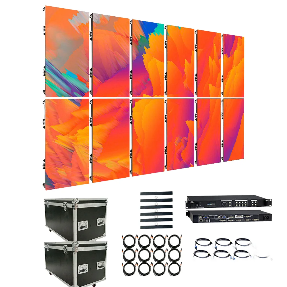 Outdoor Full Color Led Screen High Refresh High Brightness Portable Cabinet Stage Concert Advertising Rental LED Display