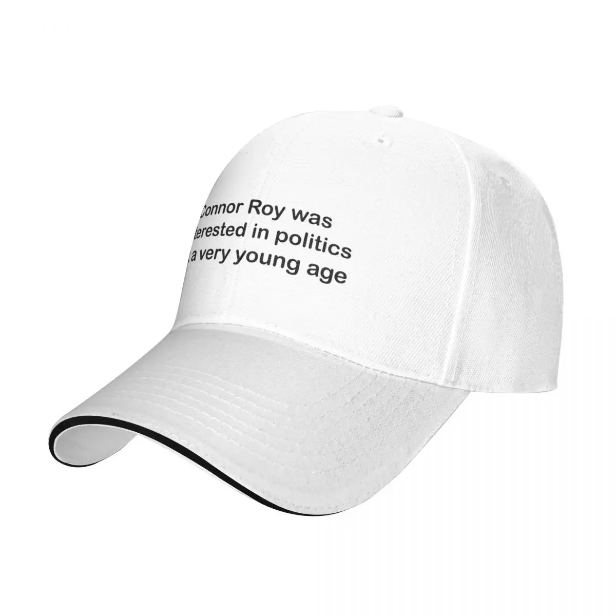 Connor Roy was interested in politics at a very young age Cap Baseball Cap streetwear Hat for girls Men's