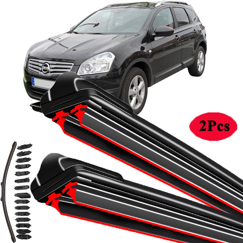 

For Nissan Qashqai J10 2006 2007 20018 2009 2010 2011 2012 2013 Windscreen Windshield Wipers Car Accessories Car Wiper Blades