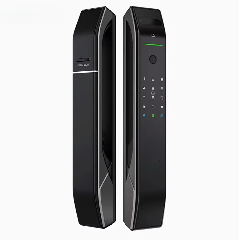 Intelligent External Smart Password Keyless Lock 3D Facial Recognition Fingerprint Rfid Automatic Door Locks Vietnam