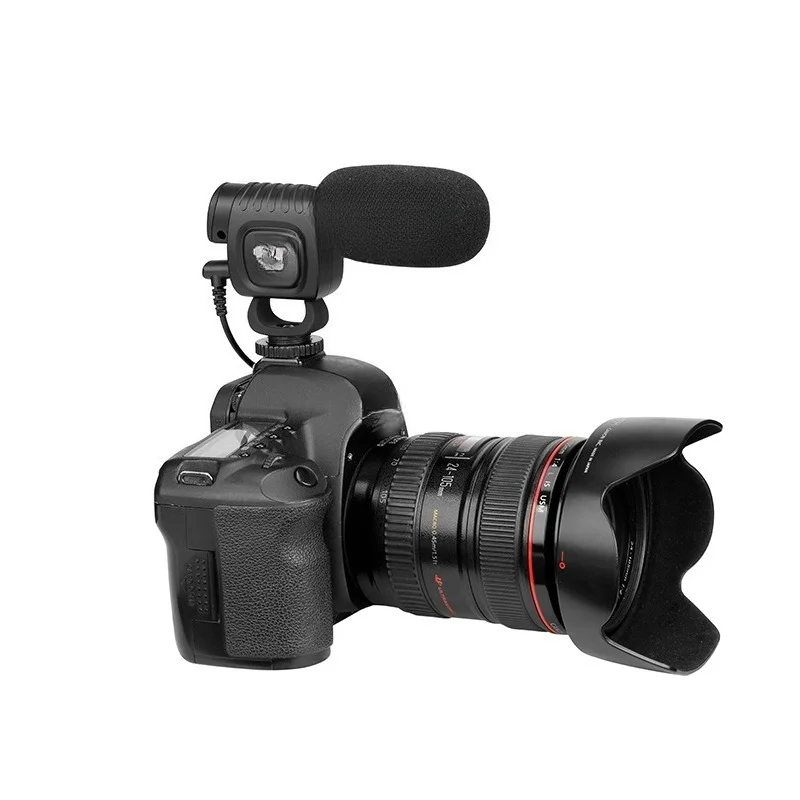 

Capacitive directional microphone, SLR mobile phone recording microphone