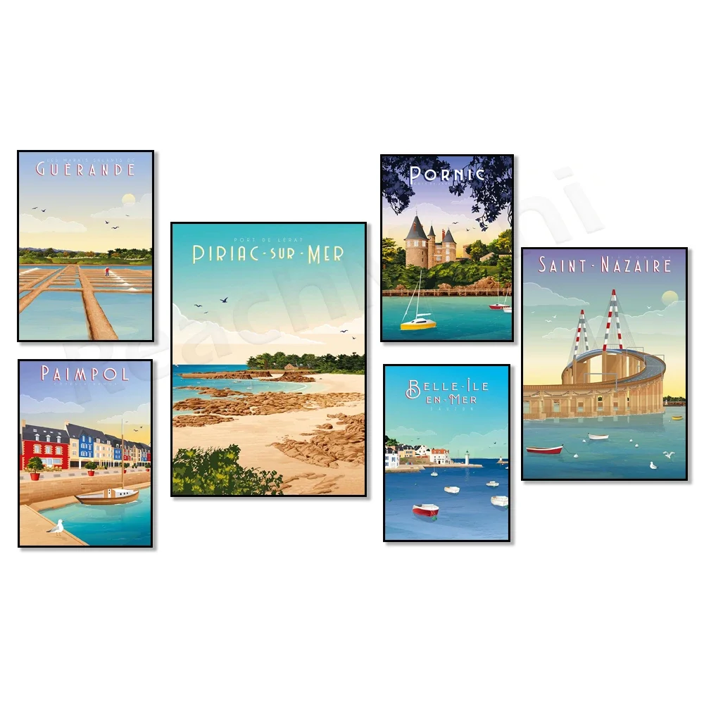 

Brittany travel poster