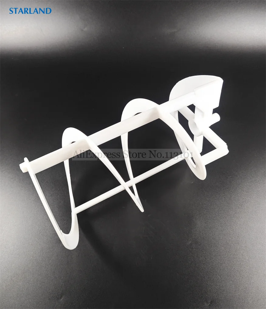 خلاط أبيض للعمود ، استبدال قطع غيار ، آلات طين الثلج SM212 ، تركيب ماكينة المشروبات المجمدة ، 30