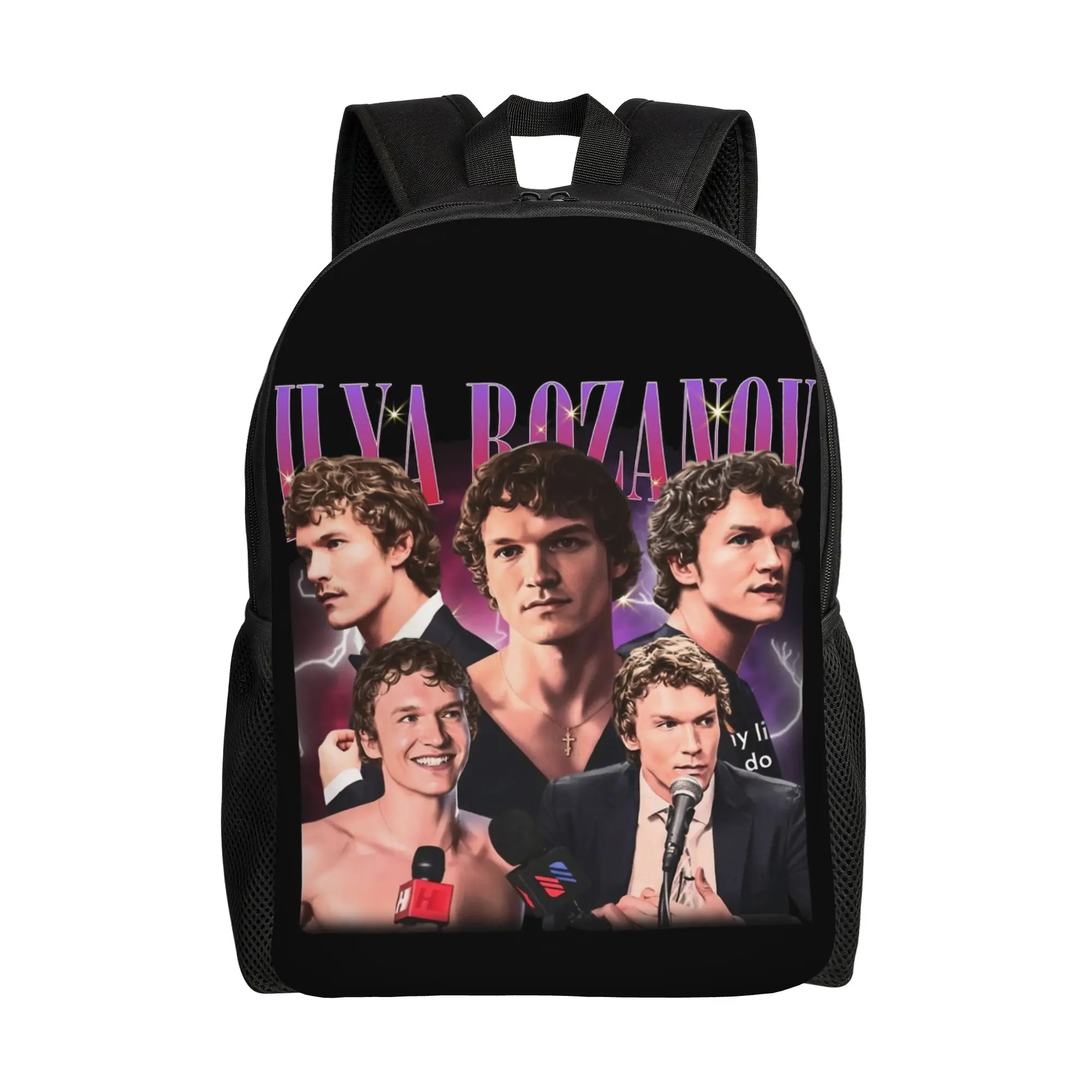 

Модный рюкзак Heated Rivalry Ilya Rozanov в стиле бутлег для активного отдыха, походов, путешествий, повседневный, для мужчин и женщин, с отделением для ноутбука, сумка через плечо