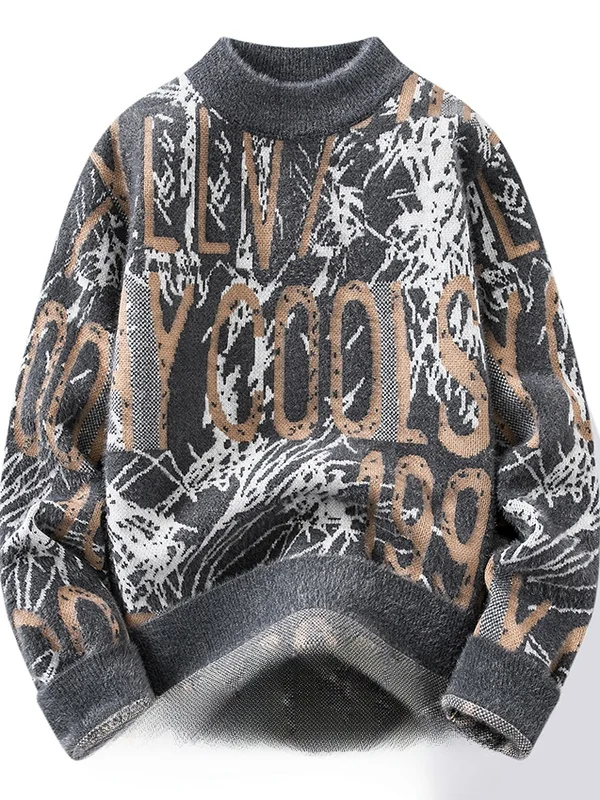 Теплый свитер для мальчиков Thiened, трикотажная одежда для подростков, повседневная одежда Long Sve round Ne Anti-Ball Campus, уличная одежда из нейлона и поли...