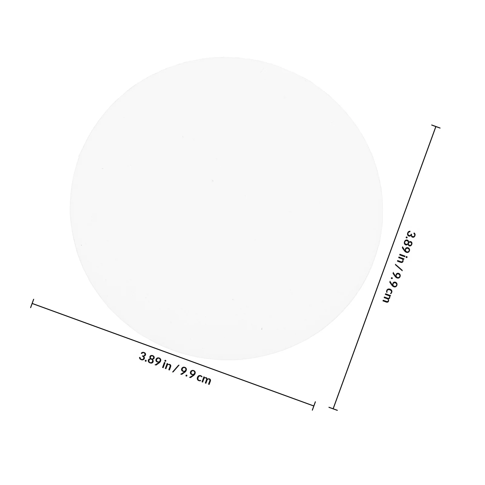 10pcs Light Diffuser Sheet For Led Bulb Cover Ceiling Recessed Downlight Panel Pvc Diffusion Film Lamp Shade Material